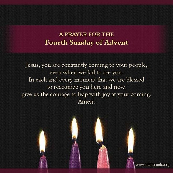 4th Sunday of Advent 600x600